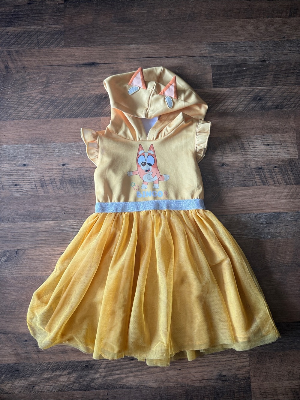 Bluey - Bingo Hooded Tulle Dress for Kids